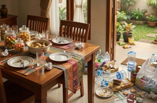 Lebaran yang Berlimpah, Sampah yang Tak Terhitung